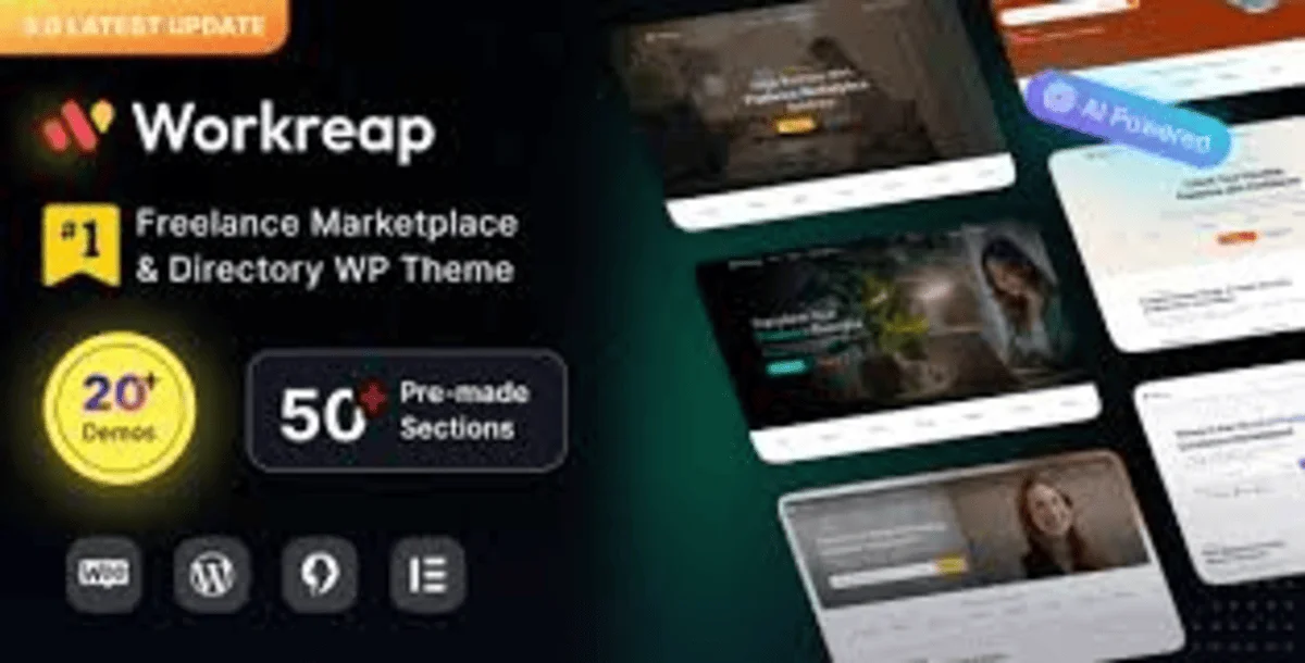 Workreap – Freelance Marketplace WordPress Theme