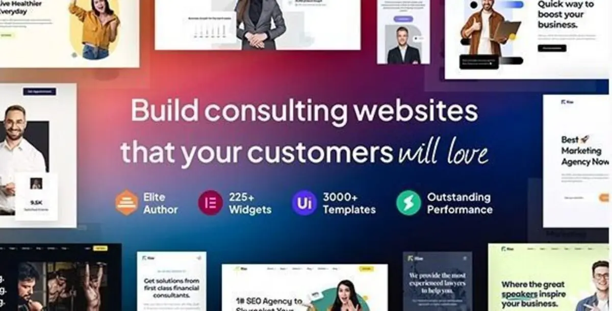 Rise – Business & Consulting WordPress Themes 1