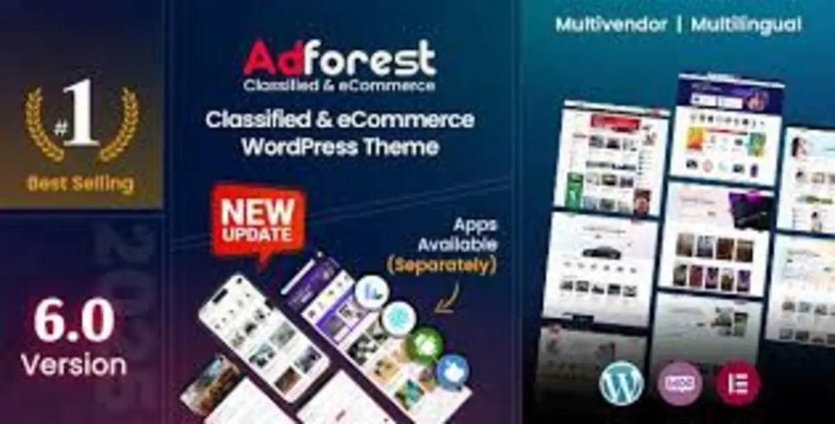 AdForest   – Classified Ads WordPress Themes 1