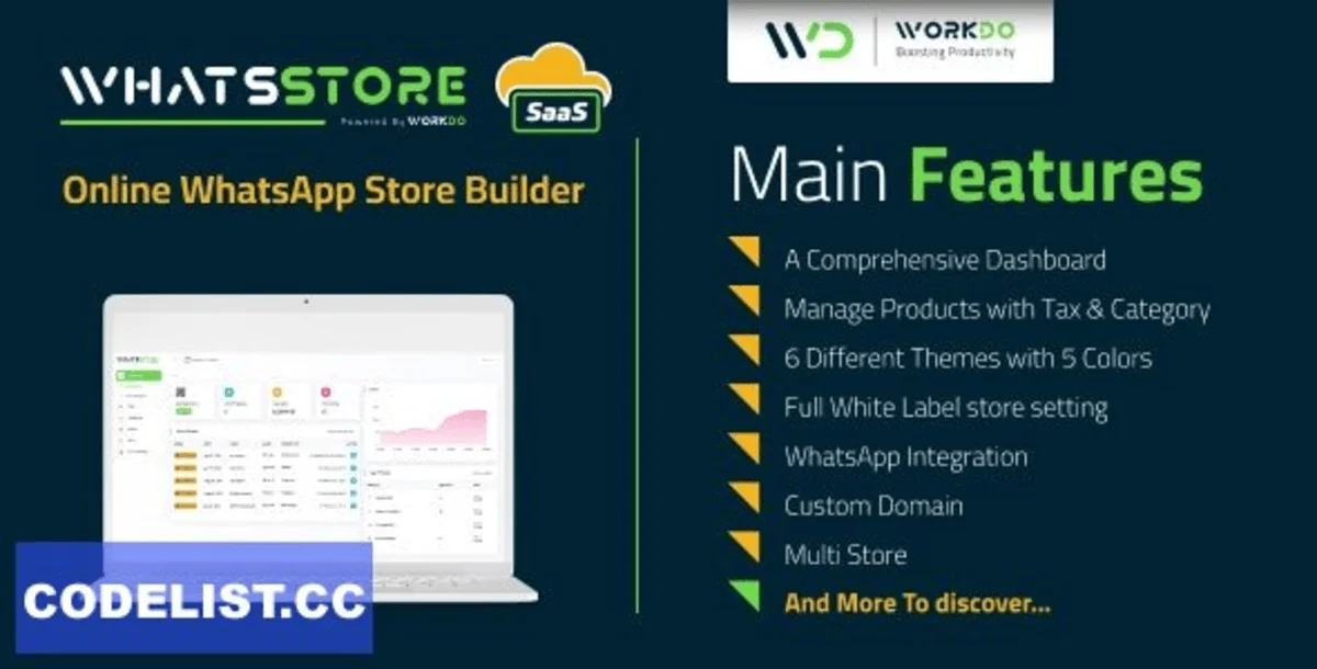 WhatsStore SaaS - Online WhatsApp Store Builder