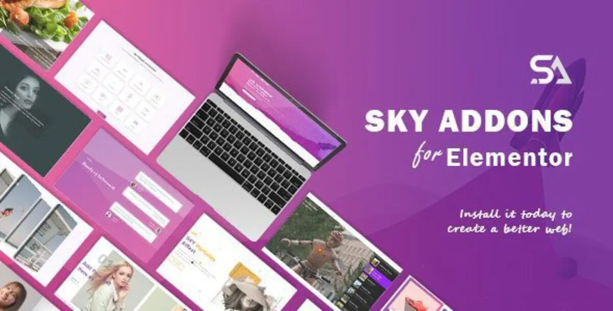 Sky Addons Pro  – Elementor Page Builder WordPress Plugins