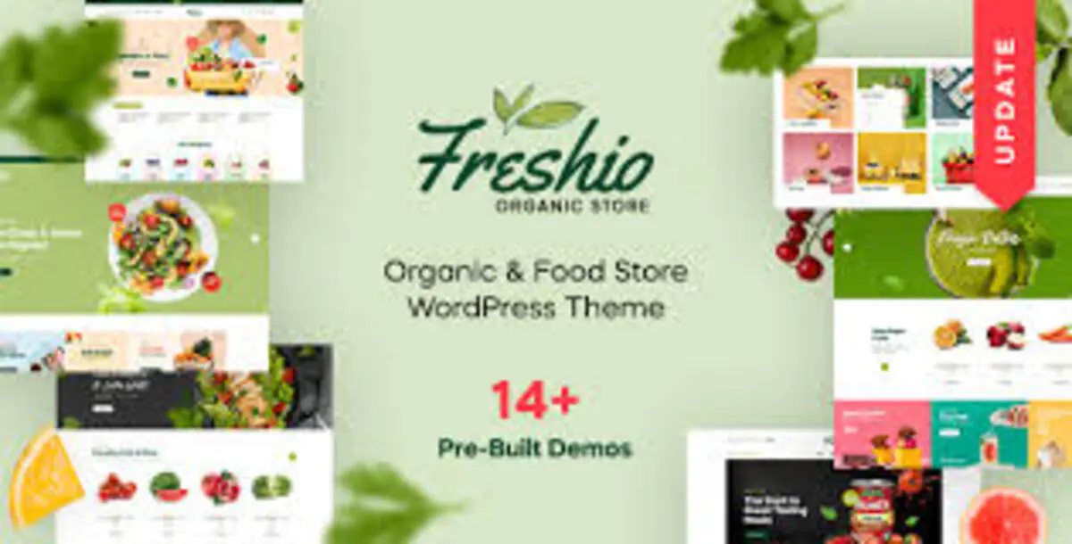 Freshio  – Organic & Food Store WordPress Themes
