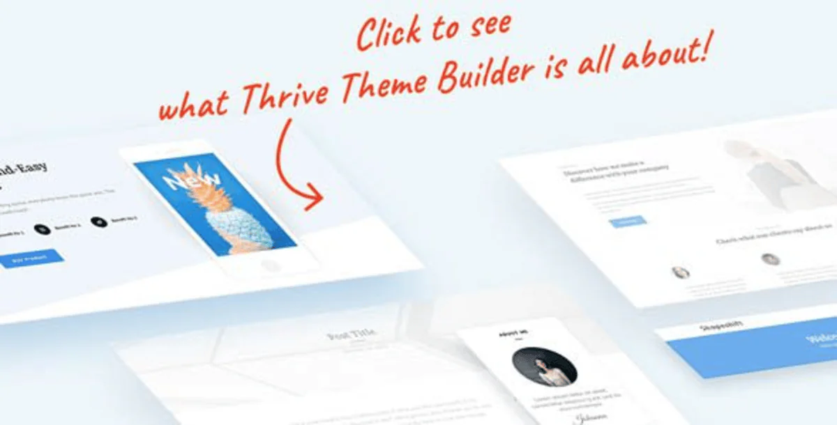 Thrive Theme Builder (+ Shapeshift Theme)