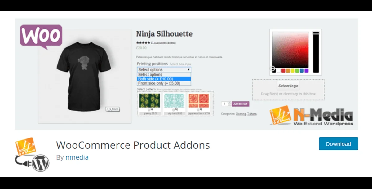 WooCommerce Product Addons
