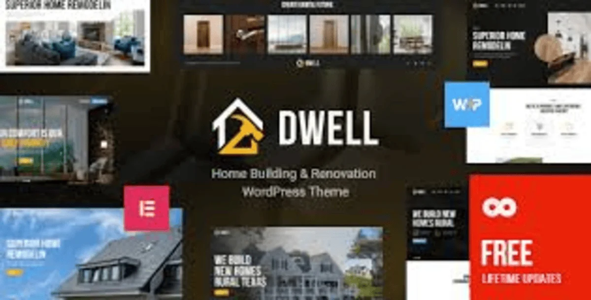 Dwell - Home Building & Renovation WordPress Theme