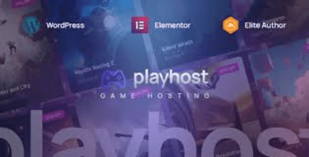 Playhost - Game Hosting Server WordPress Theme