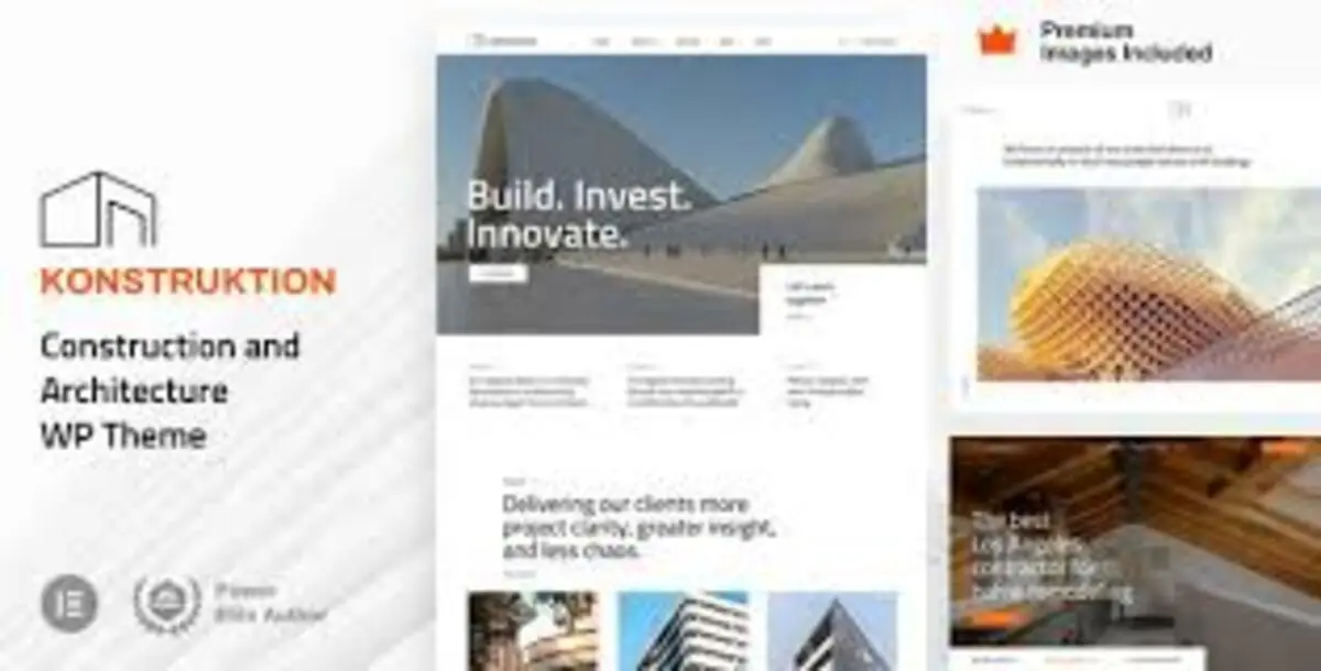 Konstruktion   – Construction Architecture WordPress Themes