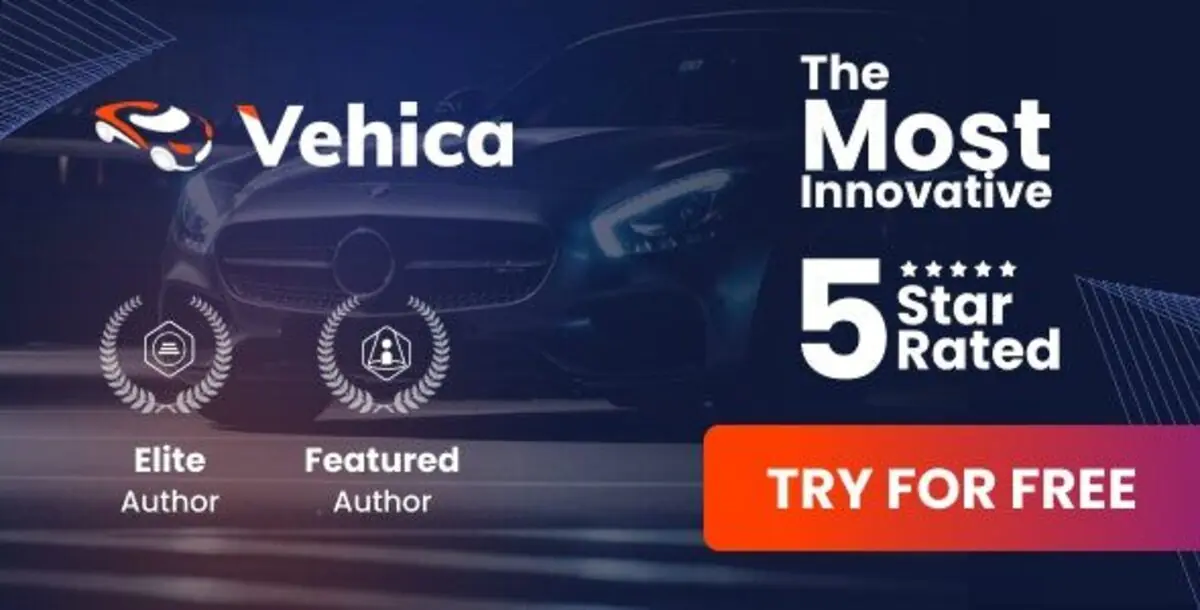 Vehica  – Car Dealer & Listing WordPress Themes 1