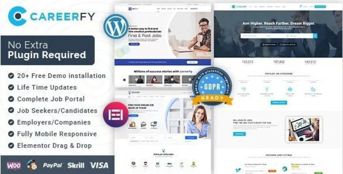 Careerfy 10.3.1 – Job Board WordPress Themes 1