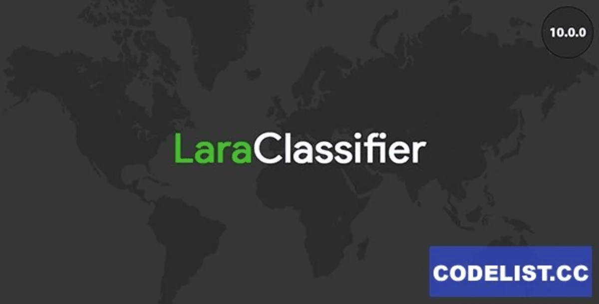 LaraClassifier  - Classified Ads Web Application