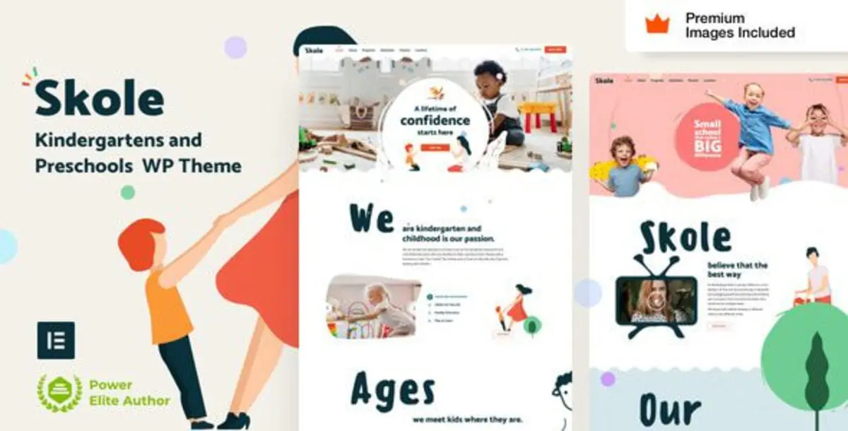 Skole  – Kids School WordPress Themes 1
