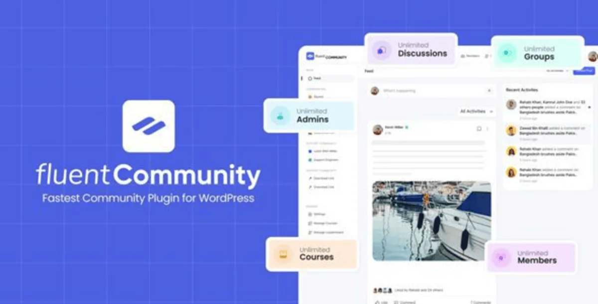 Fluent Community Pro – WordPress Community Plugin